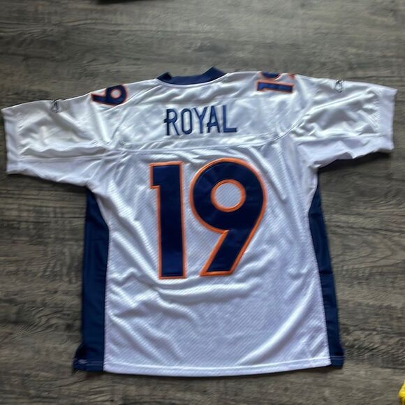 Eddie Royal Denver Broncos #19 NFL jersey football - Picture 2 of 12